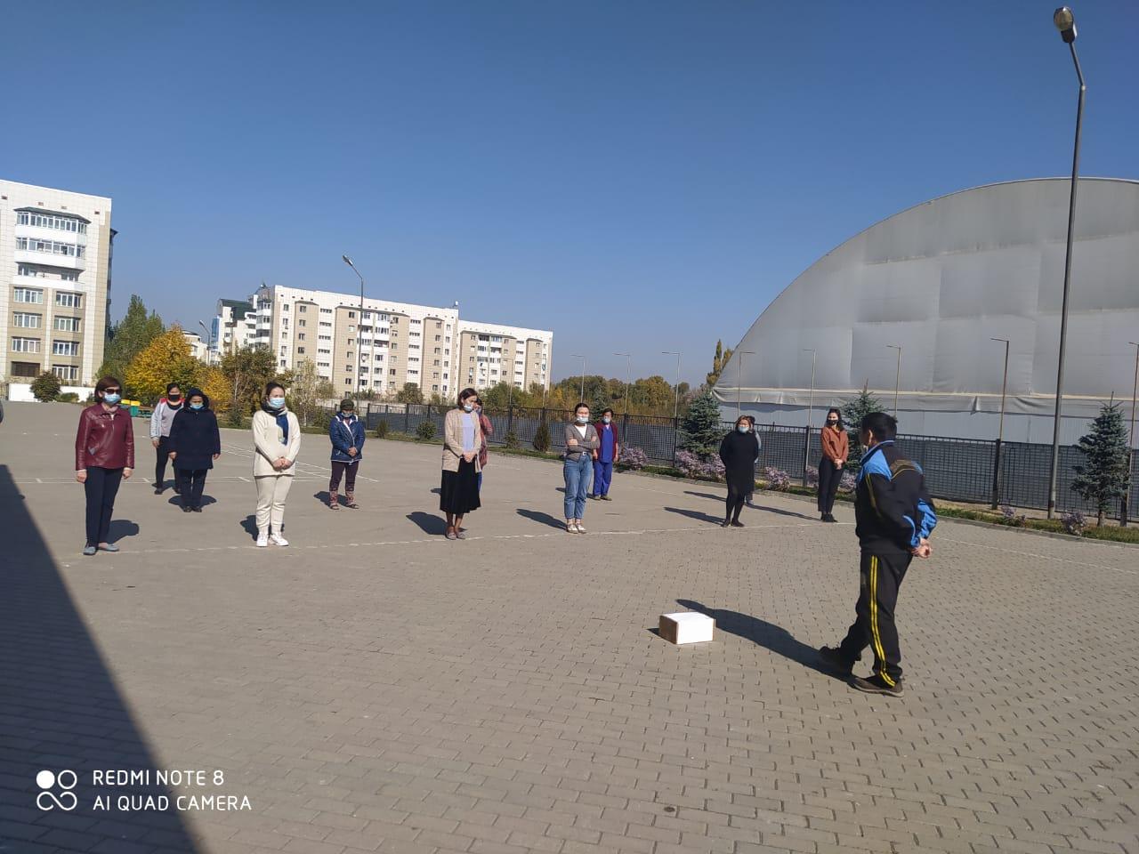 2020-2021 оқу жылының жұмыс жоспарына сәйкес "Терроризмнің алдын алу" шарасы